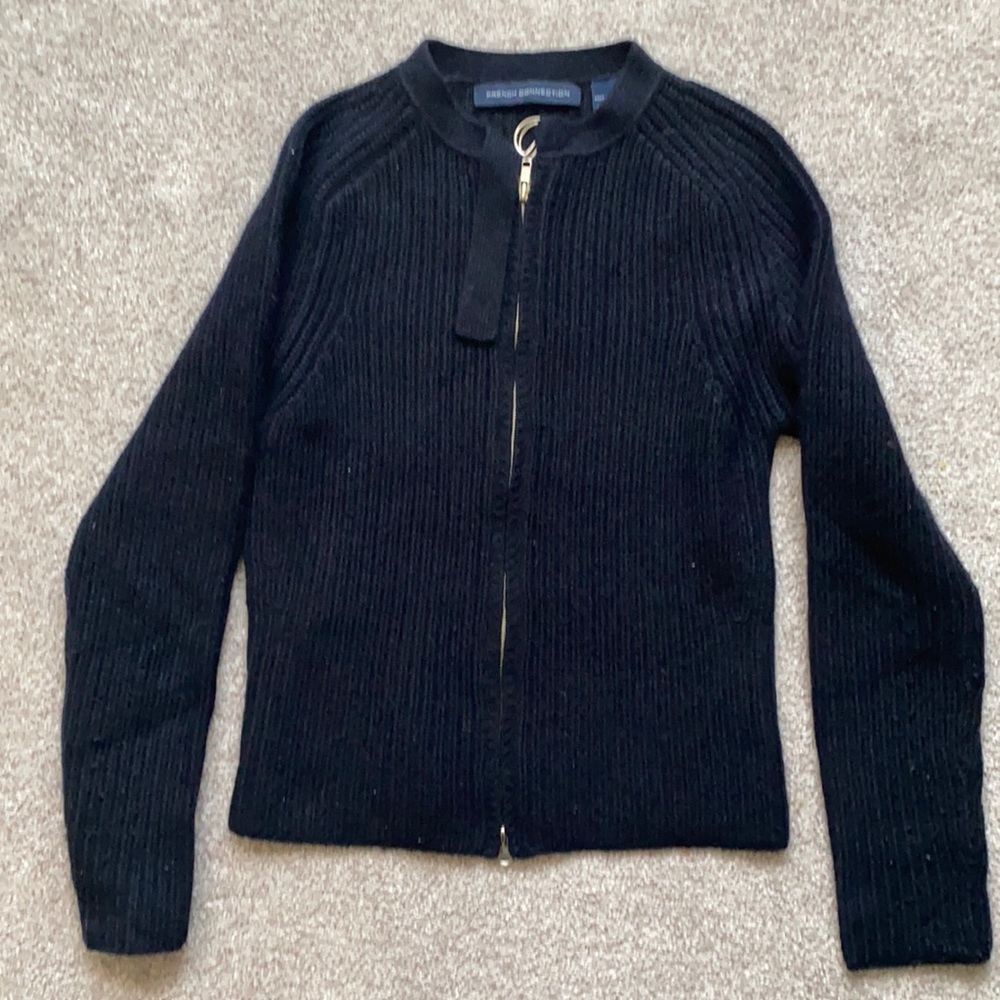 French connection zip sweater